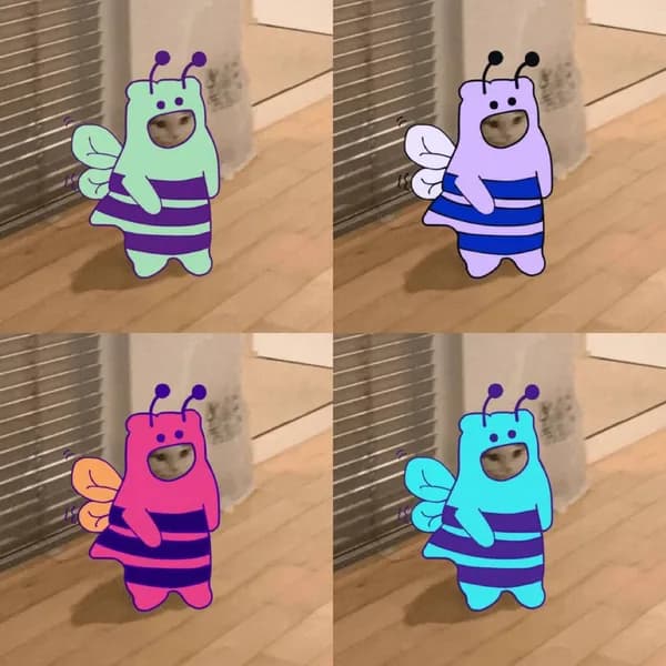 bees cute