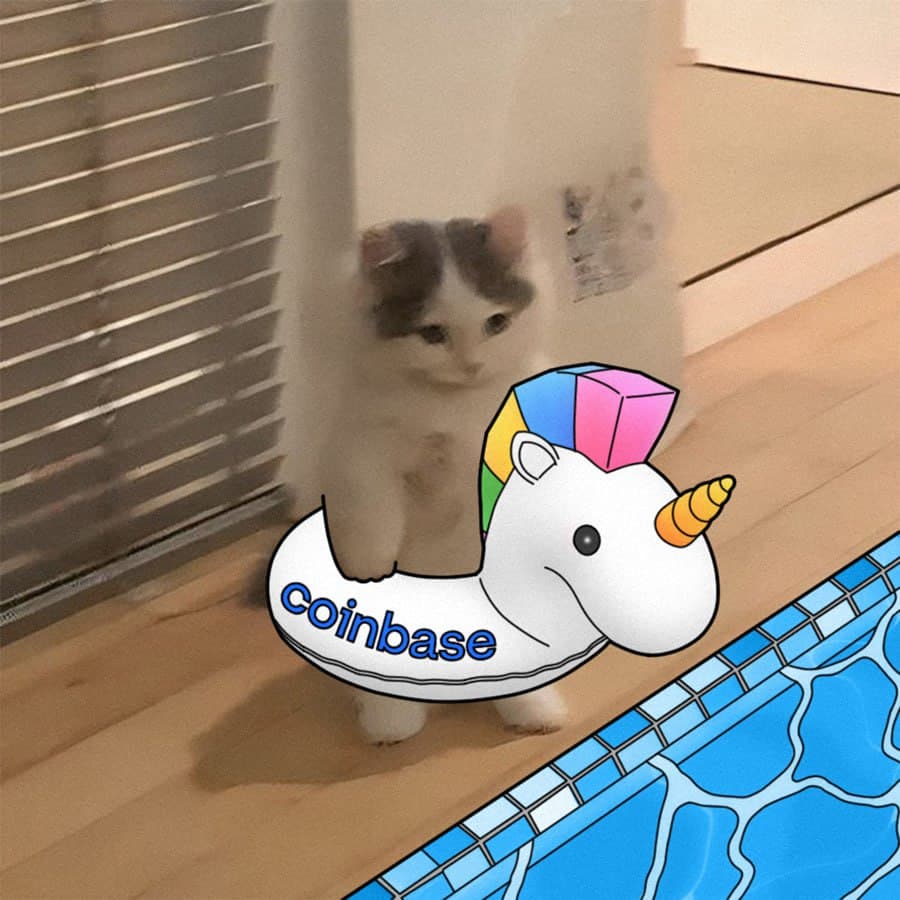 coinbase exchanges floatie swim dip tube