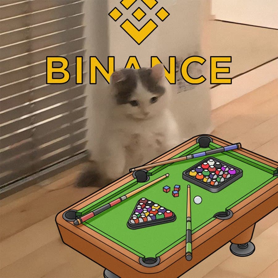 binance exchanges pool billiards