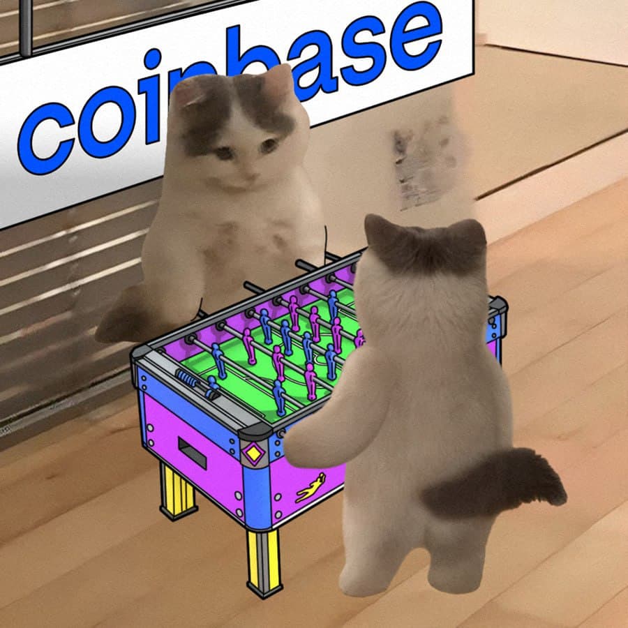 coinbase exchanges foosball