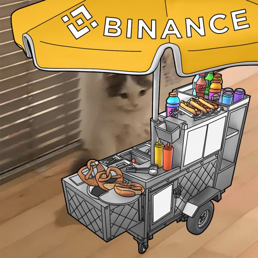 binance exchanges hotdogstand food