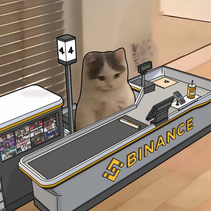 supermarket grocery checkout binance exchanges