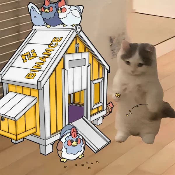 binance exchanges doghouse birds rooster chicken coop