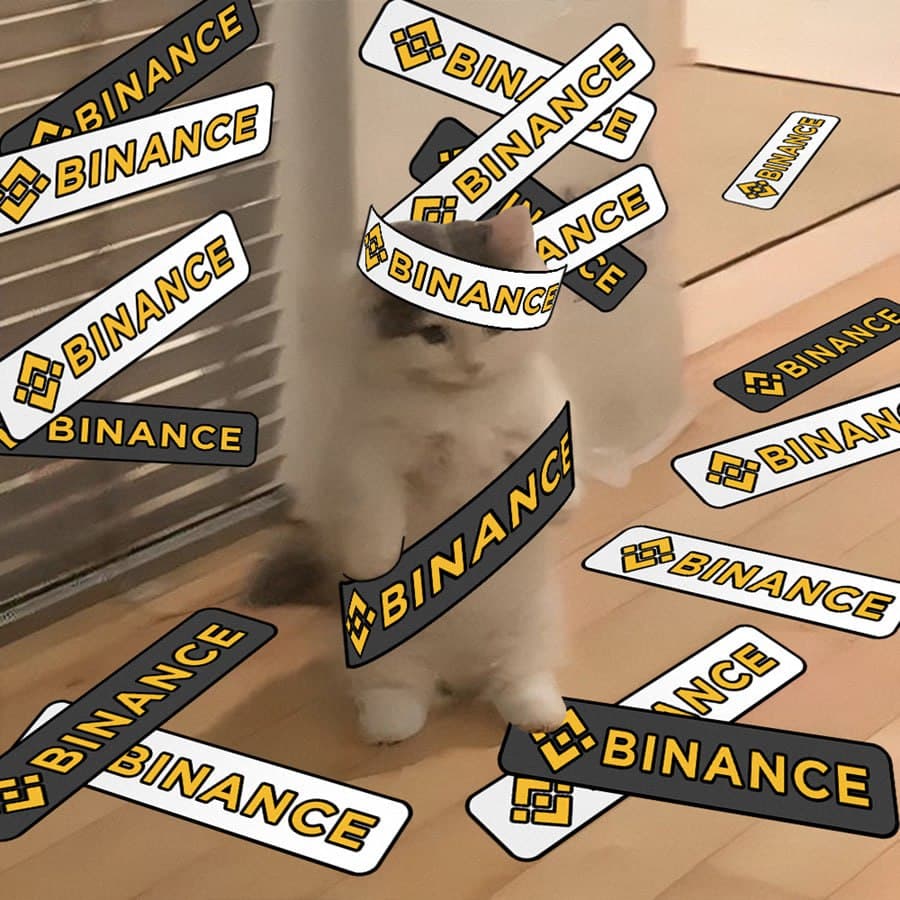 binance exchanges tape wrap