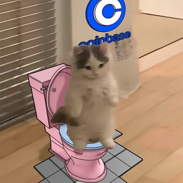 coinbase exchanges toilet