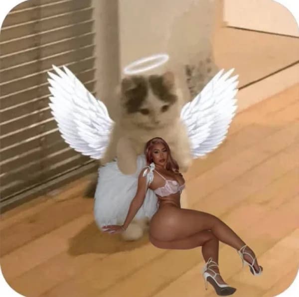 angel gyatt ass wings girls sexy nsfw