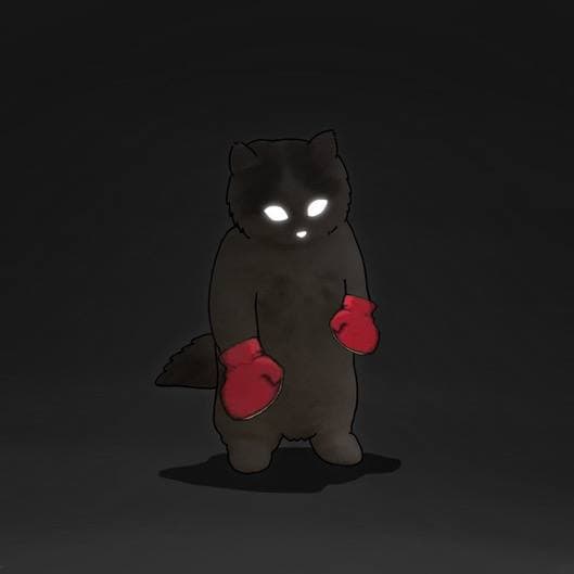 darkmode boxing gloves fight