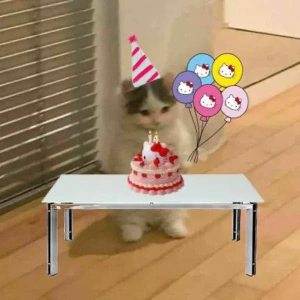 birthday hbd cake balloon
