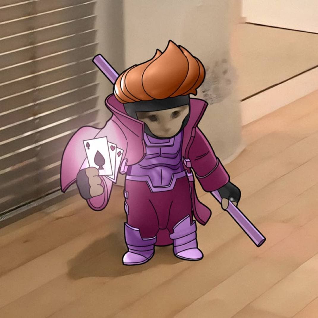 gambit xmen cards poker movies comic