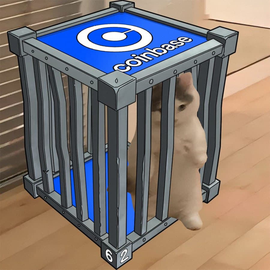 coinbase exchanges cage jail
