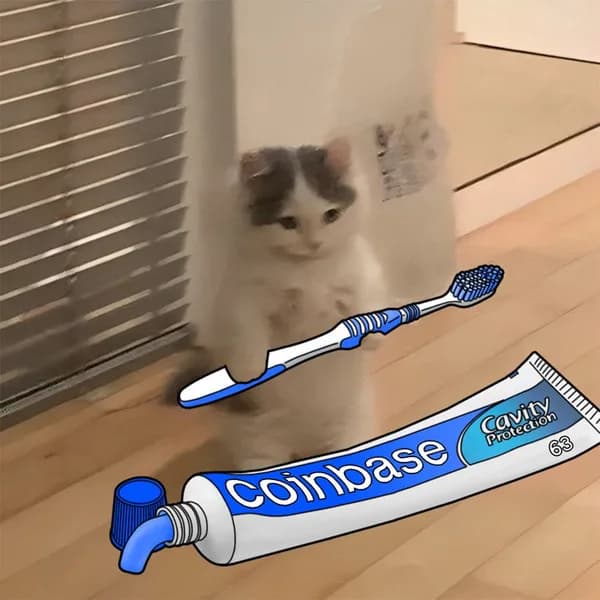 coinbase toothbrush exchanges