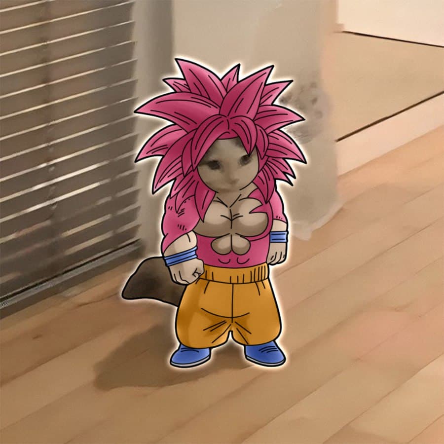 goku supersaiyan4 daima dbz dragonball