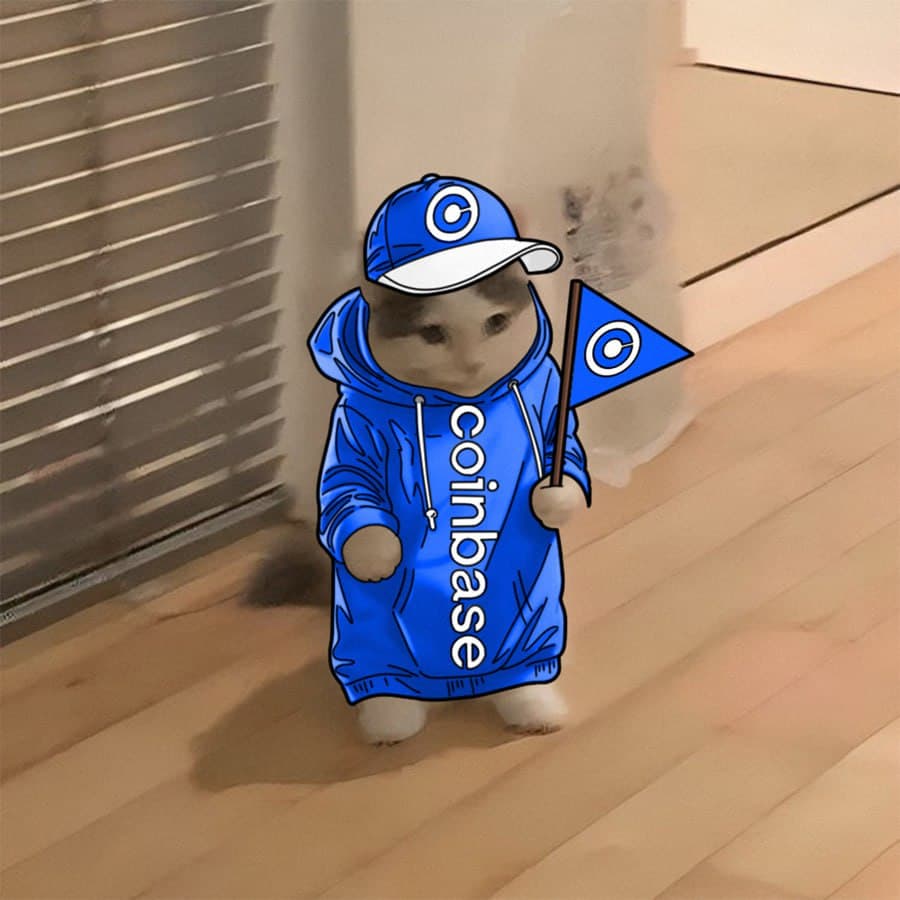 coinbase exchanges hat drip flag