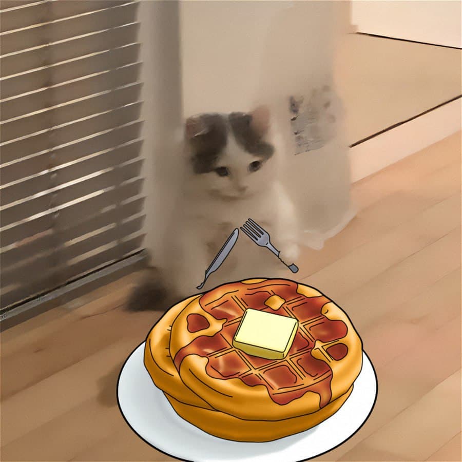 eggo waffle food eat