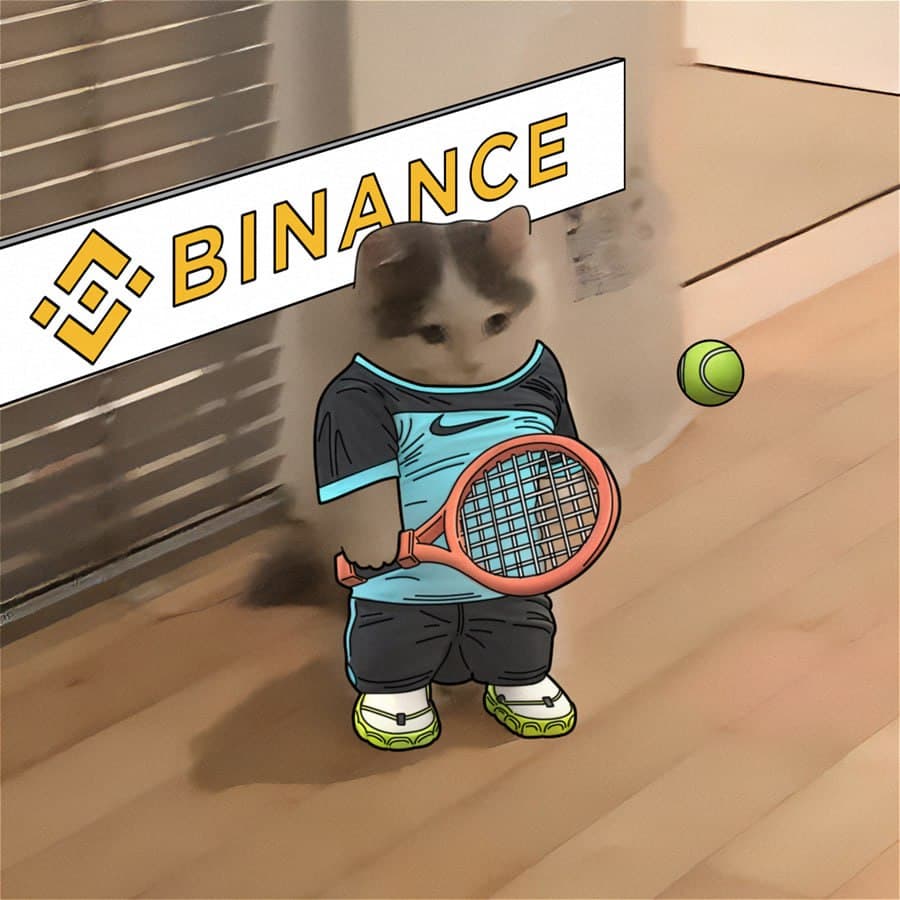 exchanges binance tennis nike