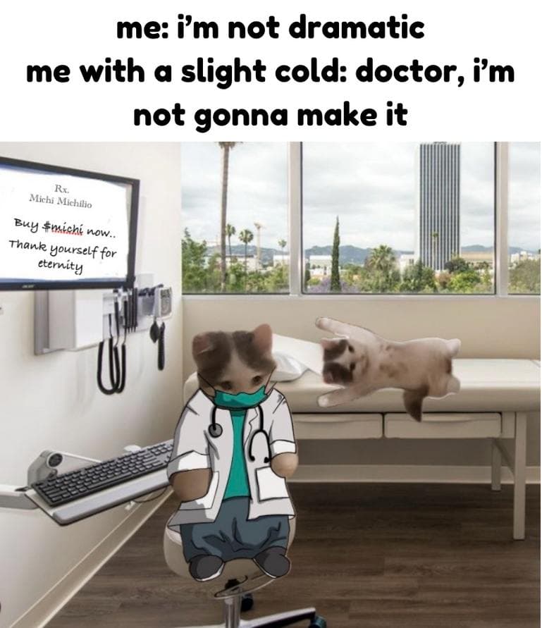 dramatic cold doctor make meme
