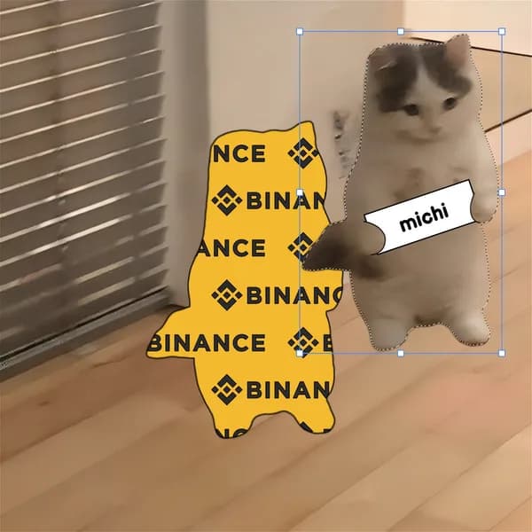 exchanges binance photoshop sign
