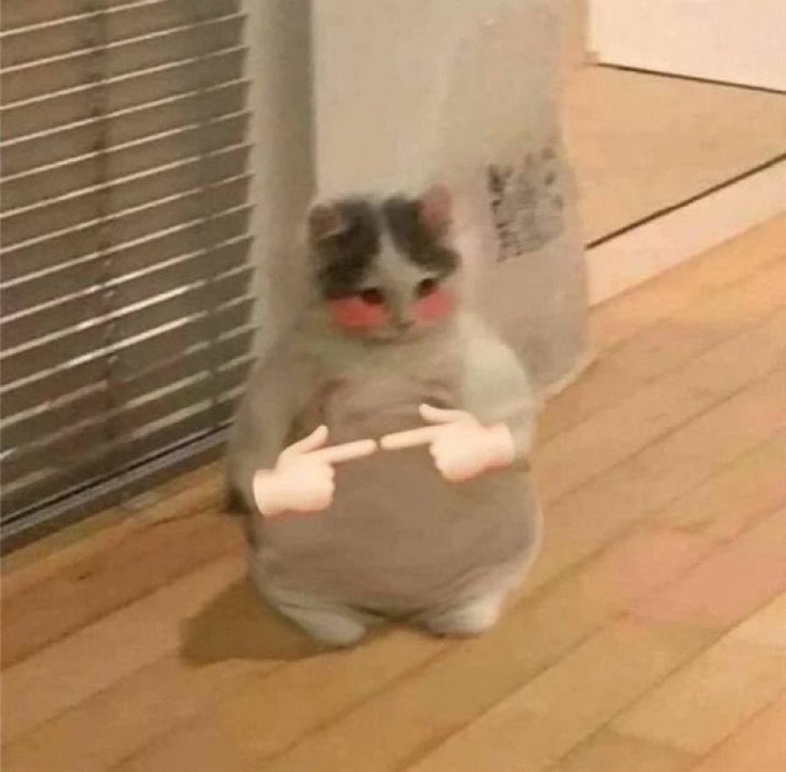 fingers embarassed cute fat