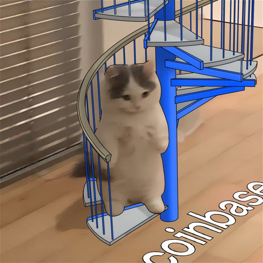 exchanges coinbase stairs