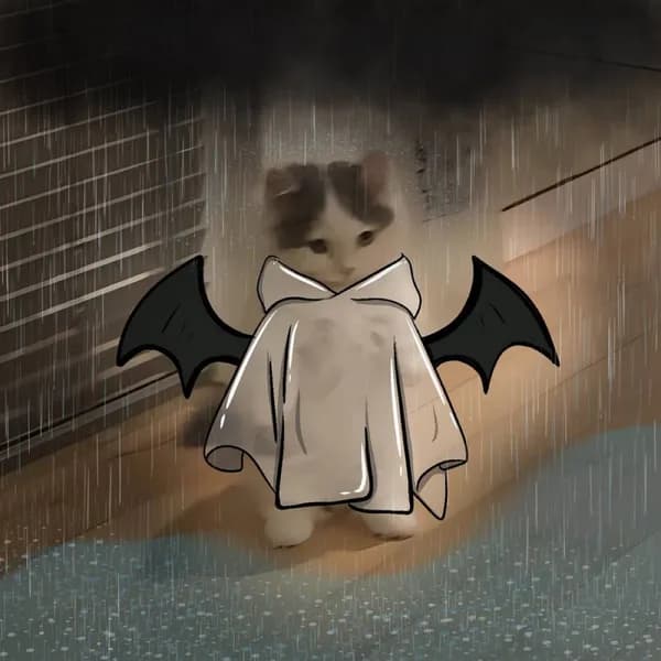 devil hoodie wings