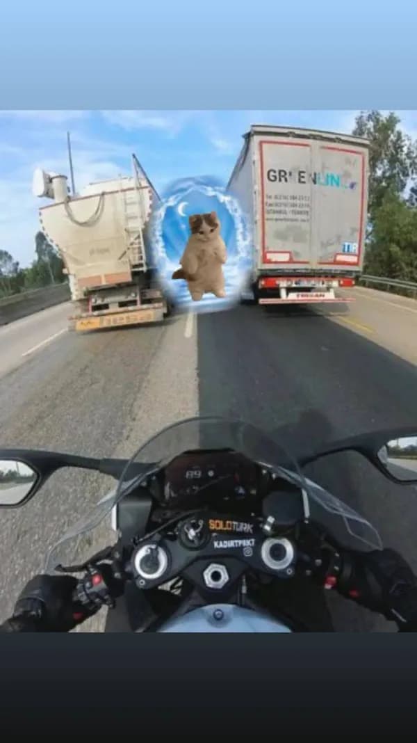 bike truck portal highway