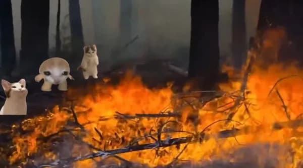 mini popcat fire