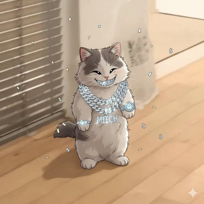 diamond bling smile swag watch necklace