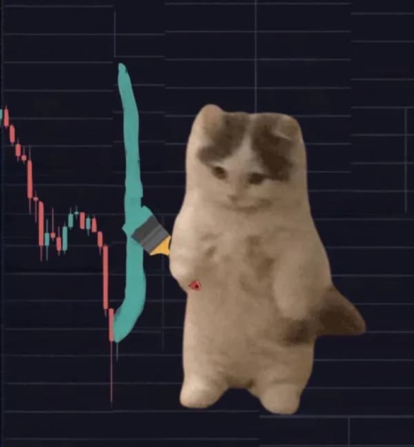 chart paint green up candle higher