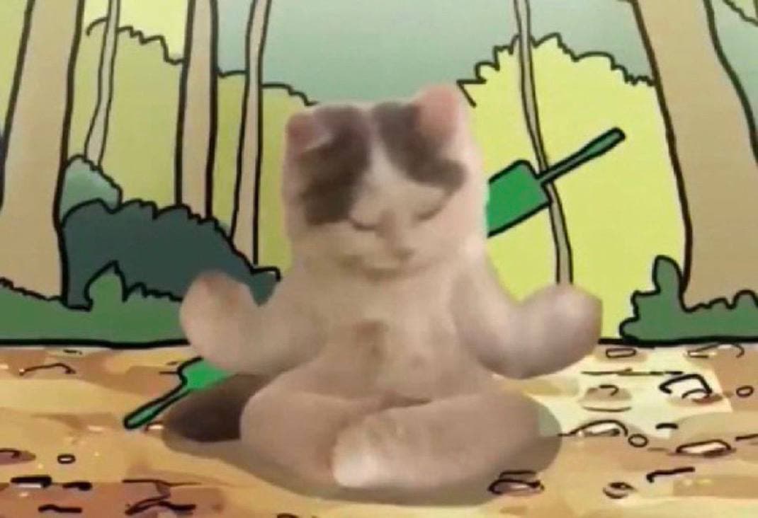 higher zen meditate meditation manifest green mood vibe candle bullish