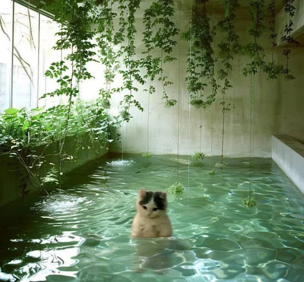 destination pool fancy vibe mood