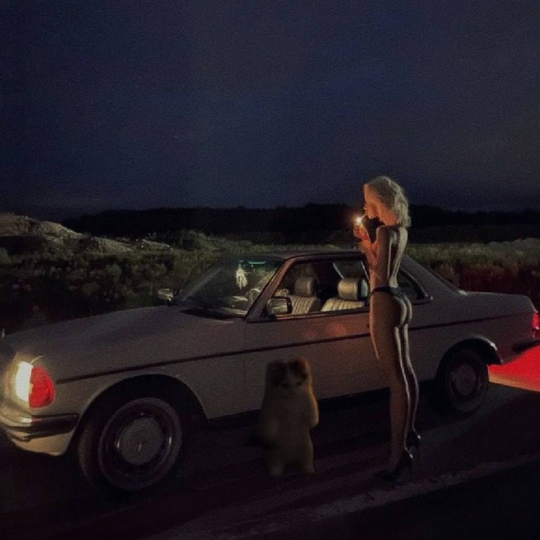 girl car smoke nsfw sexy gyatt