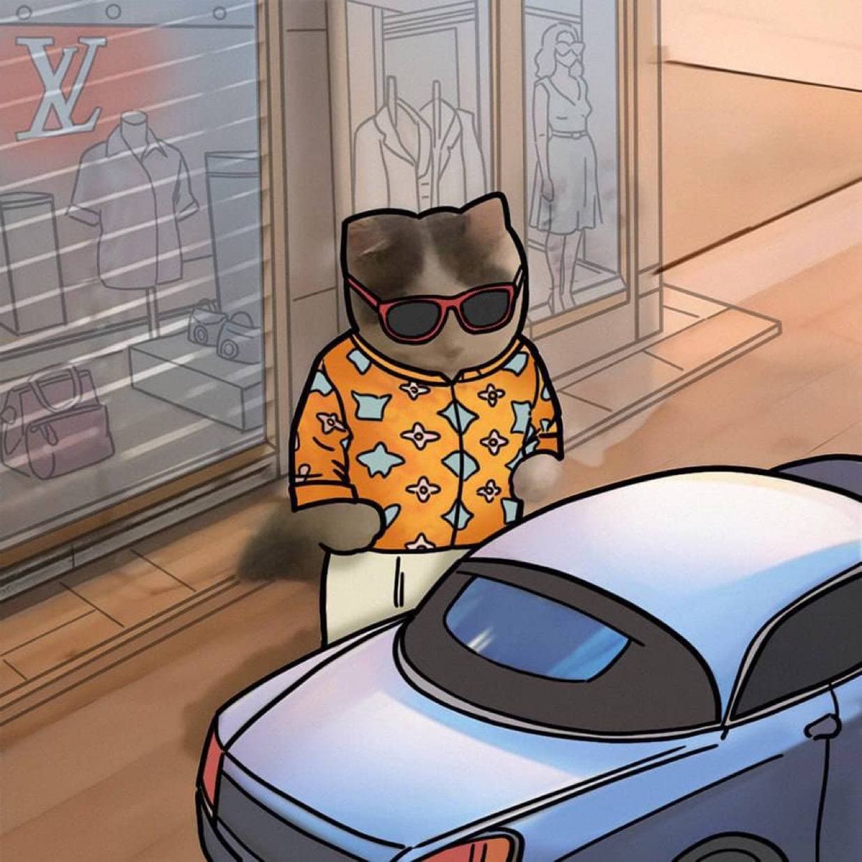 louis vuitton drip fancy lv luxury