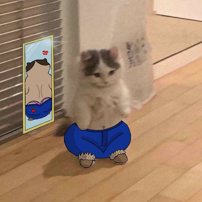 thic mirror butt thong butt fat big