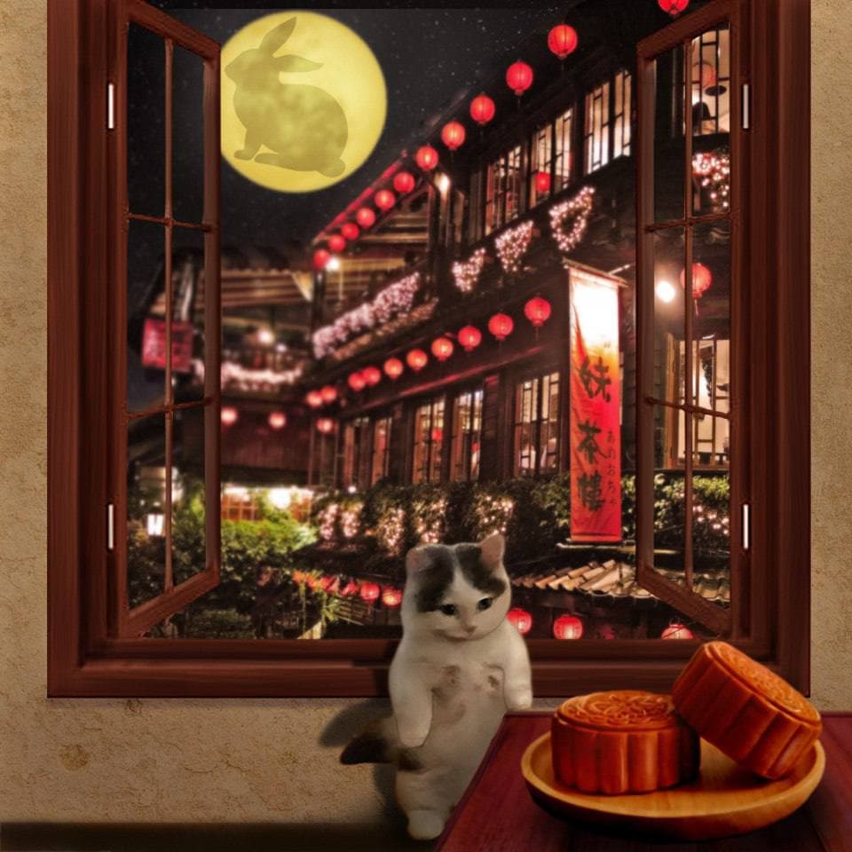 dragonboat mooncake ship