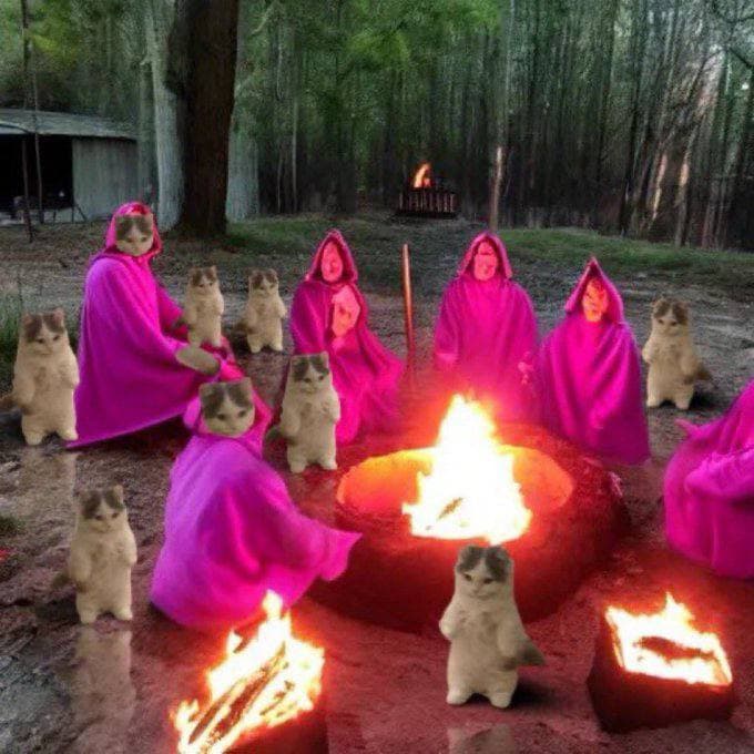 cult bonfire gang group