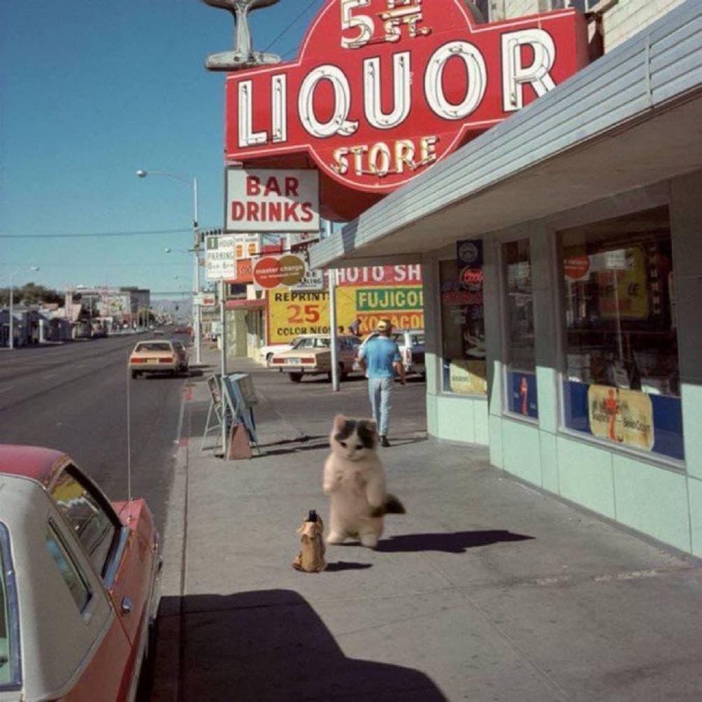 liquor outdoors sidewalk street