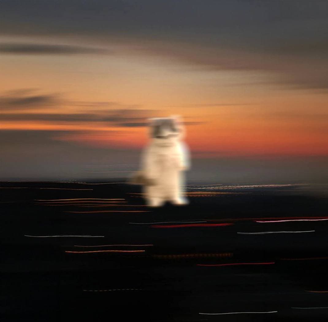 blur blurry sunset