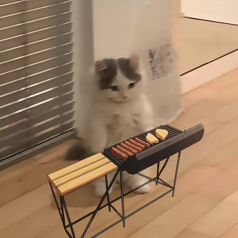 cook bbq grill eat food